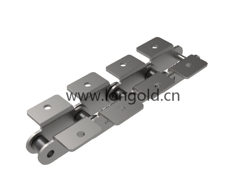 雙倍節距輸送鏈(ISO標準)帶K1/K2附件尺寸 雙倍節距輸送鏈(ISO標準)帶K1/K2附件尺寸